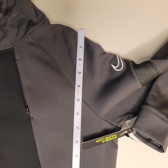 Nike Hoodie Womens Small Pull Over Long Sleeve Thumb Loop Running Gym Workout - Picture 14 of 15